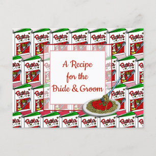 Wedding Recipe Kaart