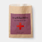 Wedding Recovery Kit Favor Bag Bedankzakje (Voorkant)