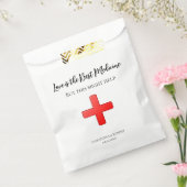 Wedding Recovery Kit Favor Bag Bedankzakje (Gezegeld)