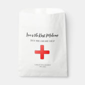 Wedding Recovery Kit Favor Bag Bedankzakje (Voorkant)