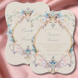 Wedding Regency Elegant  Uitnodiging