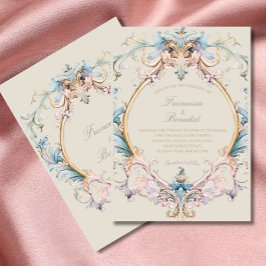 Wedding Regency  Victoriaans uitnodiging