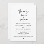 Wedding Rehearsal Dinner, er is meer voor Kaart (Voorkant / Achterkant)