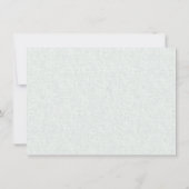 Wedding Rehearsal | Elegant Waterverf Eucalyptus Kaart (Achterkant)