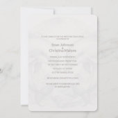 Wedding Repetitie Diner Uitnodiging Dolfijn Thema (Achterkant)