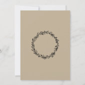 Wedding repetitie diner uitnodiging Sjabloon (Achterkant)