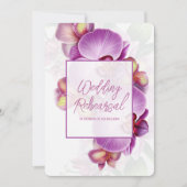 Wedding repetitie en diner uitnodiging QR-code (Voorkant)