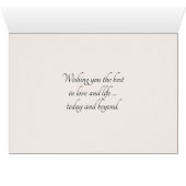 Wedding Ring Heart Shadow op Bijbel (Binenzijde Horizontaal (Onderkant))