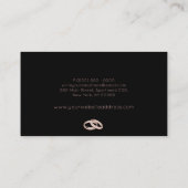 Wedding Ring Visitekaartje (Achterkant)