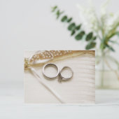 Wedding Rings Briefkaart (Staand voorkant)