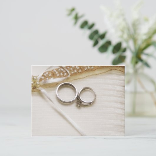Wedding Rings Briefkaart (Staand voorkant)