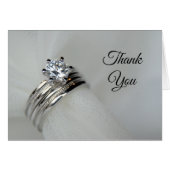 Wedding Rings Dank je (Voorkant Horizontaal)