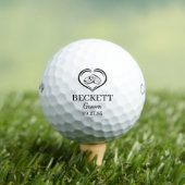 Wedding Rings Groom Golfballen (Insitu Shirt)