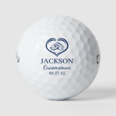 Wedding Rings Groomsman Golfballen (Voorkant)