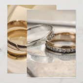 wedding rings kaart (Voorkant / Achterkant)