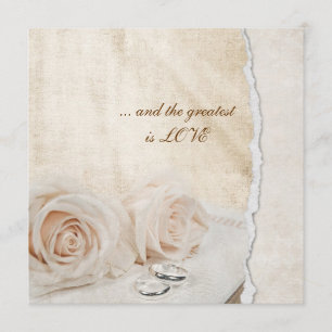 Wedding Rings Vow Renewal Kaart