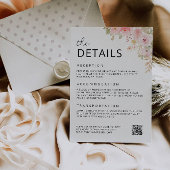 Wedding Roos Collectie behuizing Kaart-de details Kaart