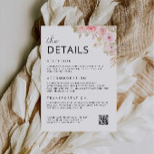 Wedding Roos Collectie behuizing Kaart-de details Kaart