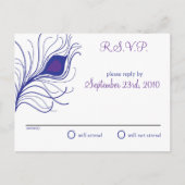 Wedding RSVP briefkaart (Voorkant)
