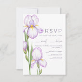 Wedding RSVP Cards Kaartje (Voorkant)