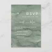 Wedding RSVP Cards Kaartje (Voorkant)