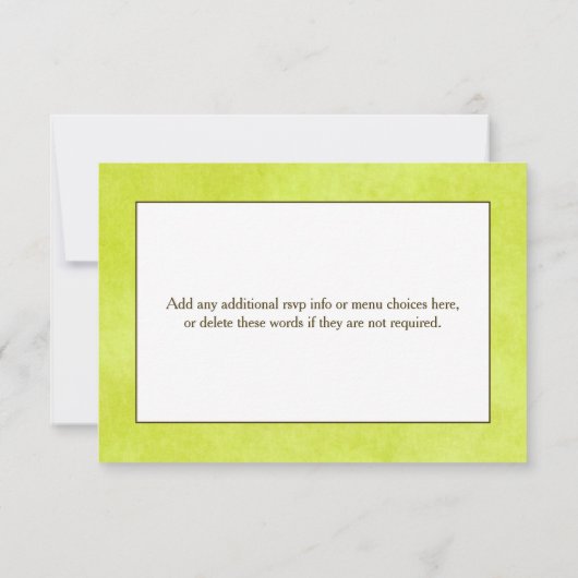 Wedding RSVP Kaart | Het perfecte paar (Achterkant)