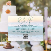 Wedding RSVP Online QR-code Informatiekaartje
