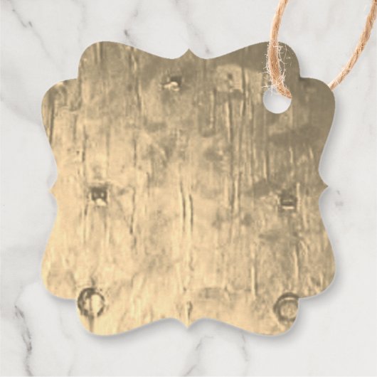 Wedding Rustic Chic Cool Classy Hartelijk dank Bedankjes Labels (Achterkant)