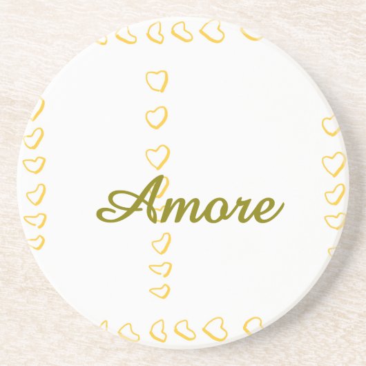 Wedding Sandstone Onderzetter (Voorkant)