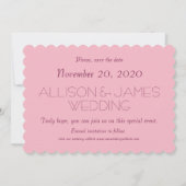 Wedding Save the Date Cherry Blossom (Achterkant)