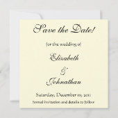 Wedding Save the Date! De kus van Gustav Klimt Save The Date (Achterkant)