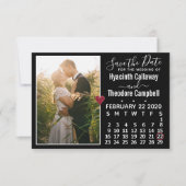 Wedding Save the Date February 2020 Calendar Photo (Voorkant)