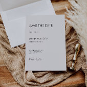 Wedding Save the Date Invitation Kaart