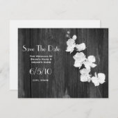 Wedding Save The Date - Orcihds & Barnwood (Voorkant / Achterkant)