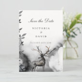 Wedding Save the Date Woodland Enchanted Forest (Staand voorkant)