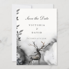 Wedding Save the Date Woodland Enchanted Forest