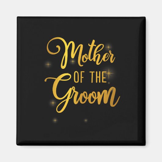 Wedding-schoenenmoeder van de bruidegom voor moede magneet (Voorkant)