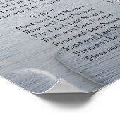 Wedding Seating Chart Romantic Destiny's Destiny Poster (Hoek)