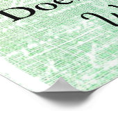 Wedding Seating Chart, Sit "where"-Poster Poster (Hoek)