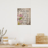 Wedding Seating Chart, Sit "where"-Poster Poster (Keuken)