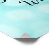 Wedding Seating Chart, Sit "where"-Poster Poster (Hoek)