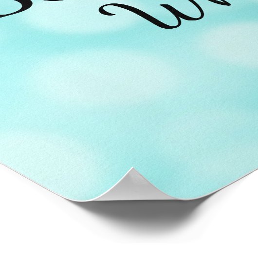 Wedding Seating Chart, Sit "where"-Poster Poster (Hoek)