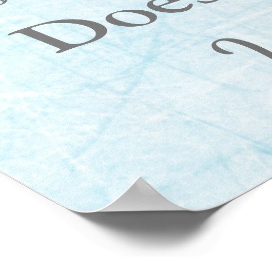 Wedding Seating Chart, Sit "where"-Poster Poster (Hoek)