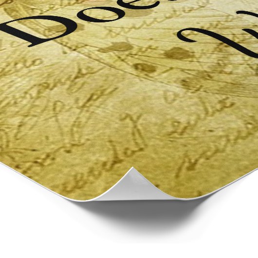 Wedding Seating Chart, Sit "where"-Poster Poster (Hoek)