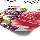 Wedding Seating Chart, Sit "where"-Poster Poster (Hoek)