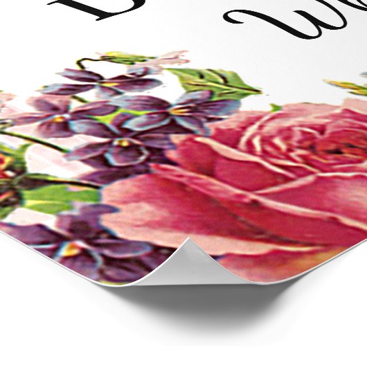 Wedding Seating Chart, Sit "where"-Poster Poster (Hoek)