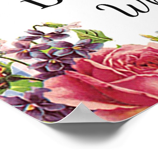 Wedding Seating Chart, Sit "where"-Poster Poster (Hoek)