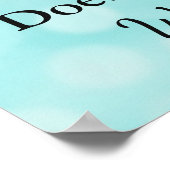 Wedding Seating Chart, Sit "where"-Poster Poster (Hoek)