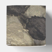 Wedding Shades of Blacks and Golds Classic Bedankdoosjes (Bovenkant)