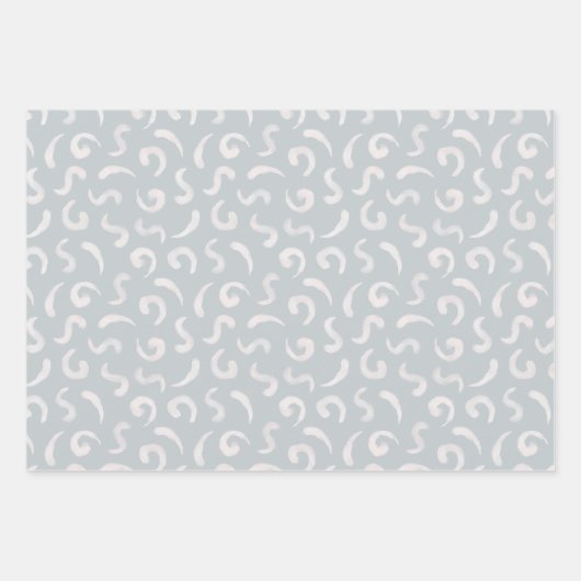 Wedding Shine abstract Pattern Inpakpapier Vel (Voorkant)